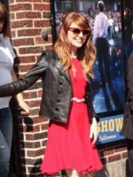 Emma Stone Black Leather Jacket