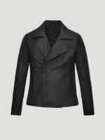 Emma Stone Black Leather Jacket