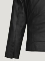 Emma Stone Black Leather Jacket