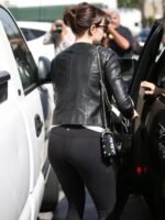 Emma Stone Malibu Black Leather Jacket