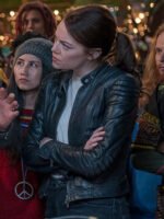 Emma Stone Zombieland Leather Jacket