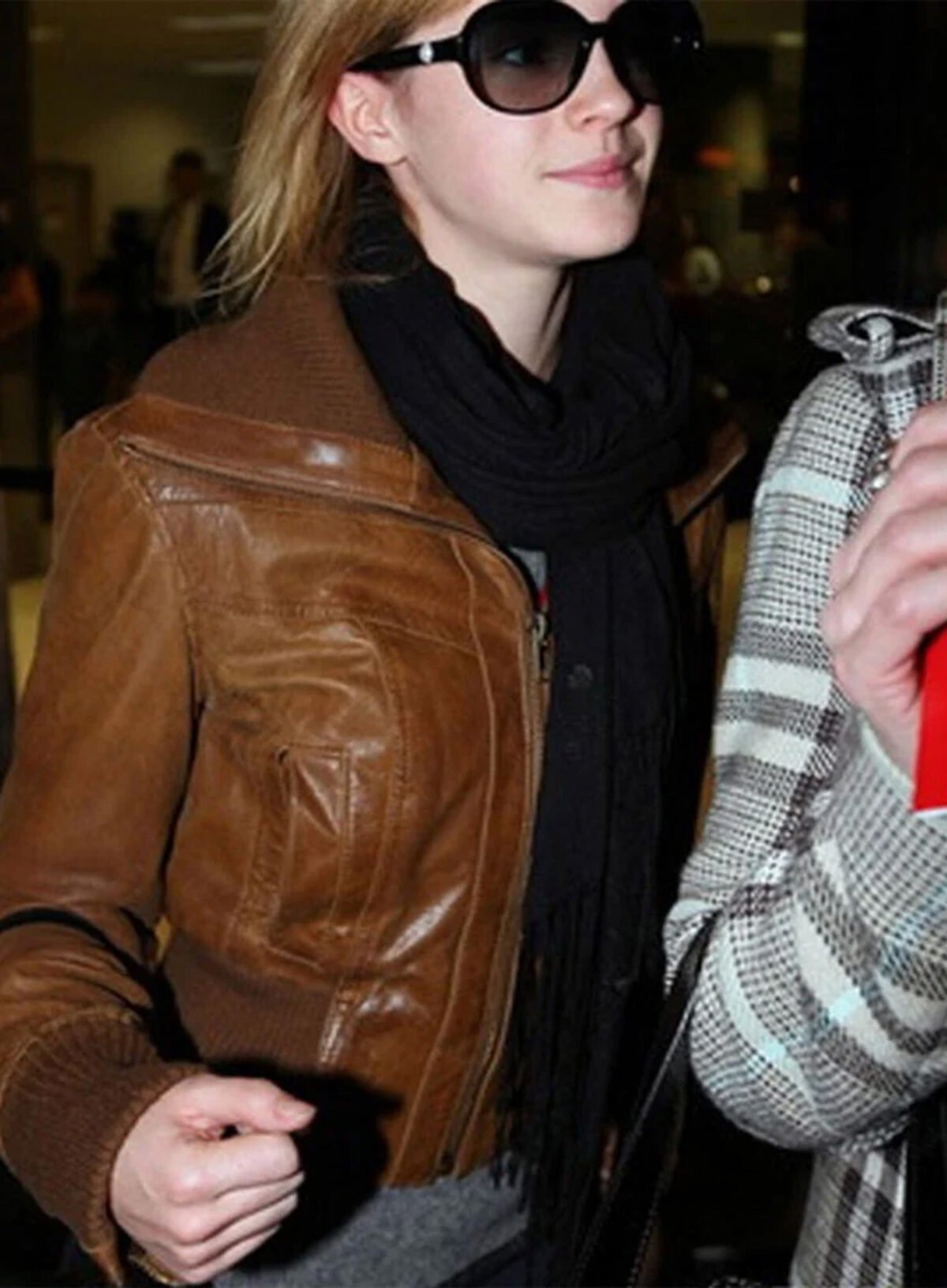 Emma Watson Leather Jacket By MJH