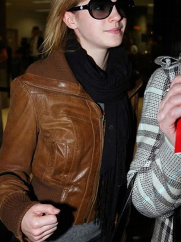 Emma Watson Leather Jacket By MJH