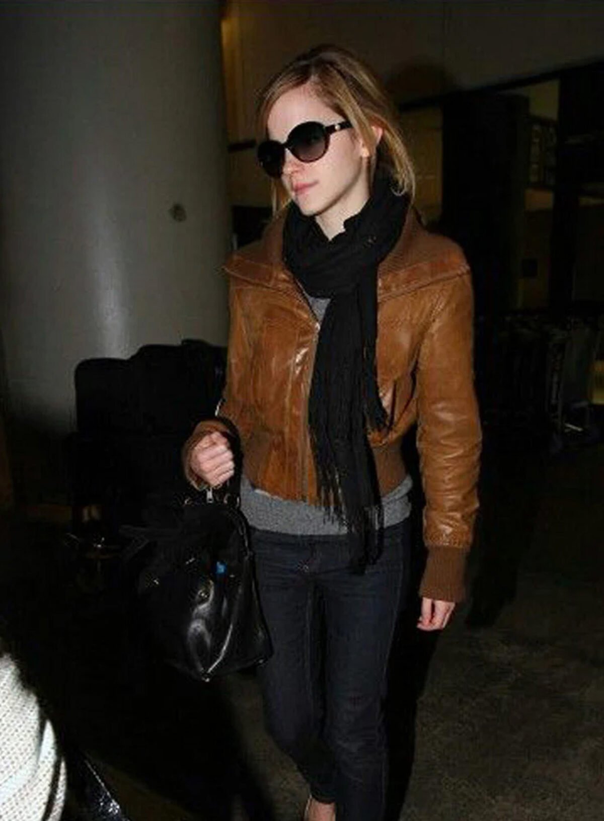 Emma Watson Leather Jacket By MJH