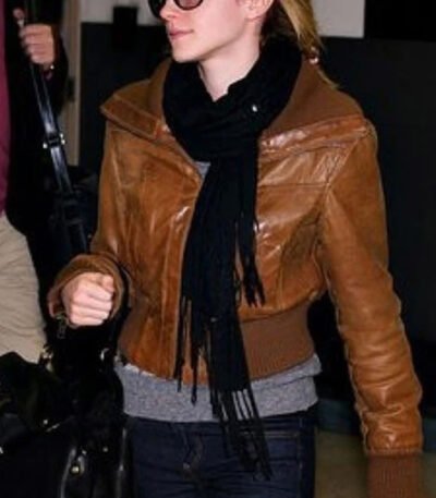 Emma Watson Leather Jacket By MJH