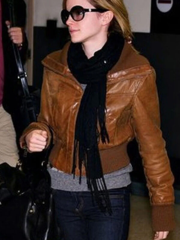 Emma Watson Leather Jacket By MJH