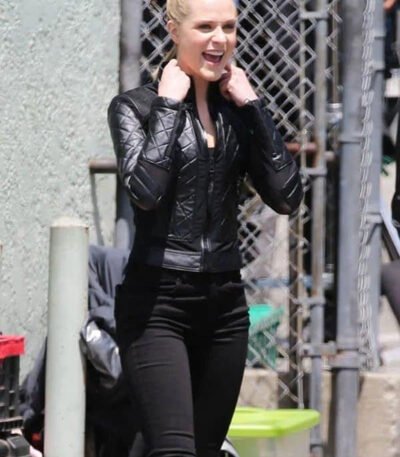 Evan Rachel Wood Westworld Black Leather Jacket