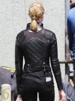 Evan Rachel Wood Westworld Black Leather Jacket