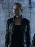 Evan Rachel Wood Westworld Black Leather Jacket