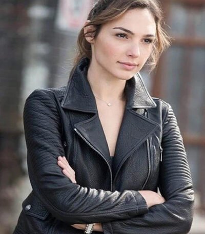 Fast and Furious 6 Gal Gadot Dons Leather Jacket