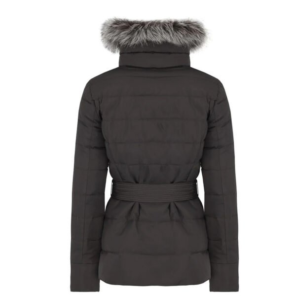 Faux Fur Hood Wind Coat Ladies Winter Down Jacket