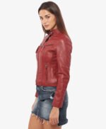 Fit Leather Jacket for Women Body
