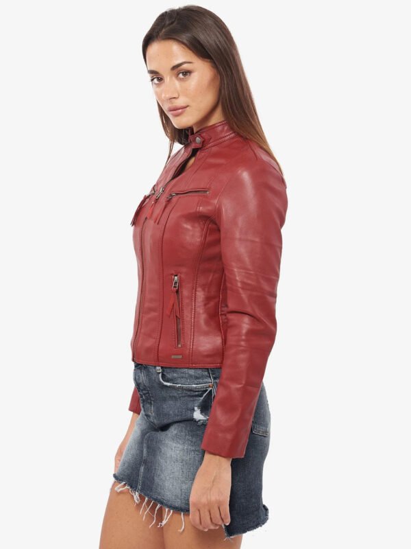 Fit Leather Jacket for Women Body