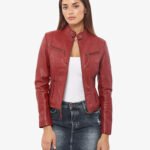 Fit Leather Jacket for Women Body