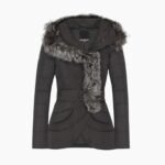 Fur Hood Wind Coat Ladies Winter Down Jacket