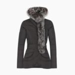 Fur Hood Wind Coat Ladies Winter Down Jacket