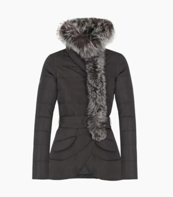 Fur Hood Wind Coat Ladies Winter Down Jacket