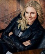 Kristen Bell Veronica Mars S04 Black Leather Jacket