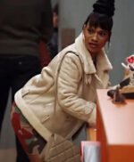 Amber Abbott Elementary Shearling Leather Jacket