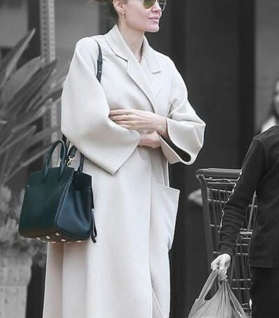 Angelina Jolie Wool Coat