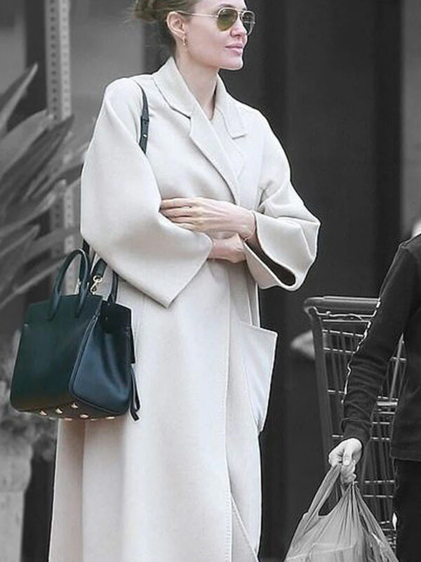 Angelina Jolie Wool Coat