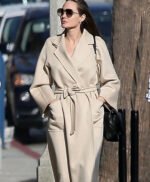 Angelina Jolie Wool Coat