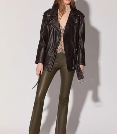 Emery Mocha Jacket Leather