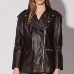 Emery Mocha Jacket Leather