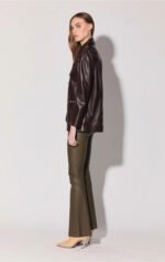 Emery Mocha Jacket Leather