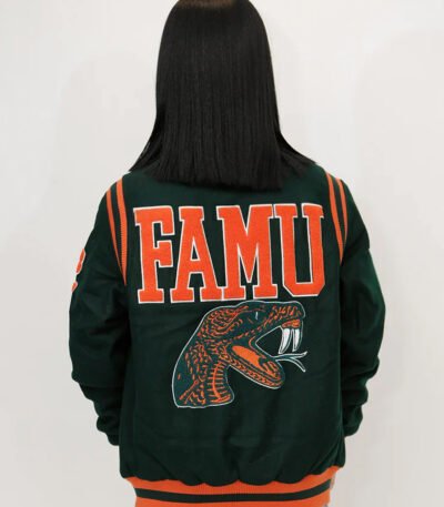 Florida A&M FAMU Wool Unisex Varsity Jacket