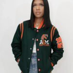Florida A&M FAMU Wool Unisex Varsity Jacket