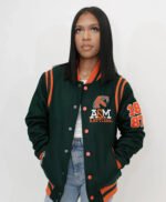 Florida A&M FAMU Wool Unisex Varsity Jacket
