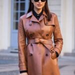 Irina Dapper Duet Premium Leather Coat