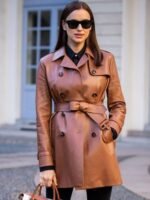 Irina Dapper Duet Premium Leather Coat