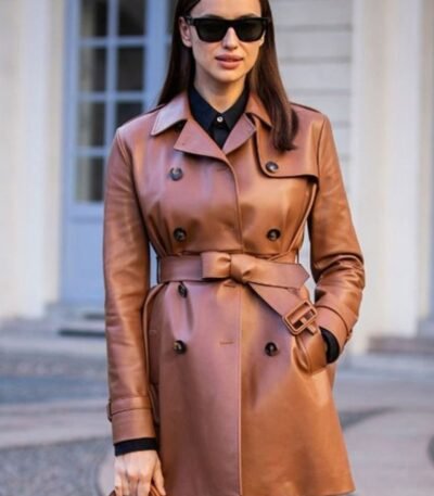 Irina Dapper Duet Premium Leather Coat