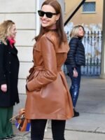 Irina Dapper Duet Premium Leather Coat