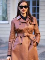 Irina Dapper Duet Premium Leather Coat