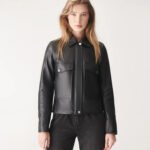 JULIET Black Women Leather Jacket