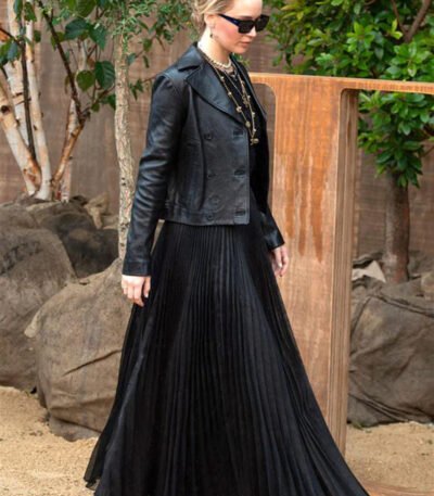 Jennifer Lawrence Leather Jacket