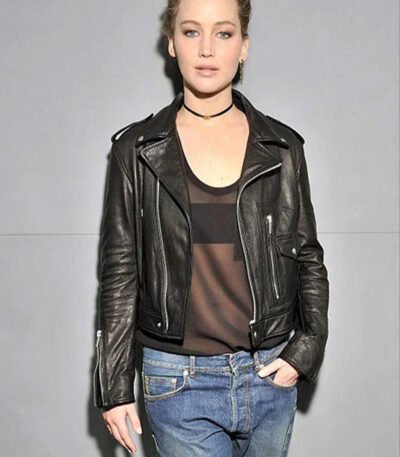 Jennifer Lawrence Leather Jacket By MJH