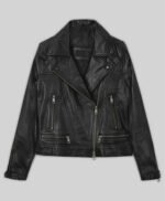 Jennifer Lawrence Black Sparrow Leather Jacket