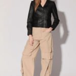 Karter Black Leather Jacket