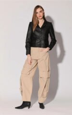 Karter Black Leather Jacket