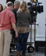 Kate Hudson Gray Leather Jacket