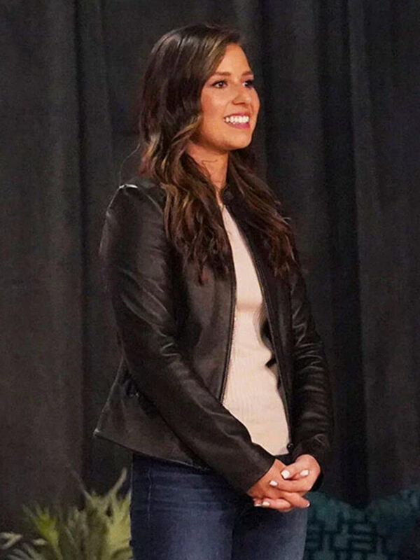 Katie Thurston The Bachelorette Black Leather Jacket