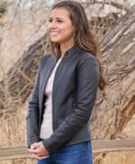 Katie Thurston The Bachelorette Black Leather Jacket