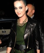 Katy Perry Black Leather Jacket