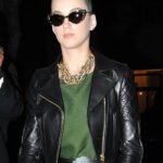 Katy Perry Black Leather Jacket