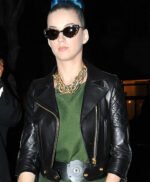 Katy Perry Black Leather Jacket