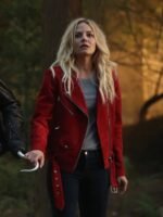 Once Upon a Time Emma Swan Suede Leather Jacket